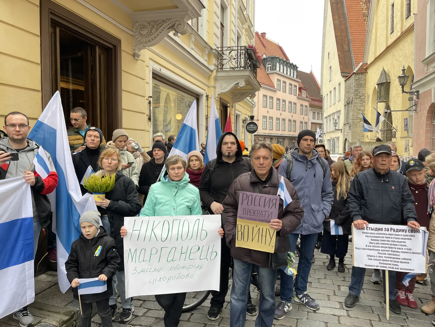 Meeleavaldus Vene saatkonna ees