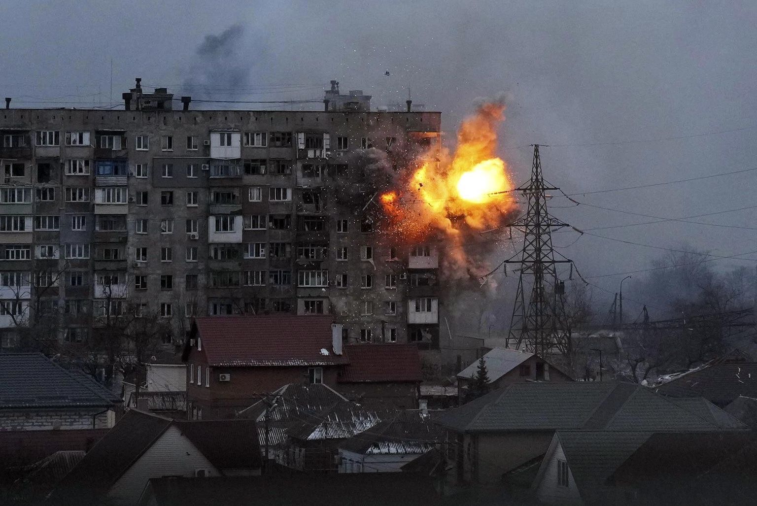 Karš Ukrainā, Mariupole.