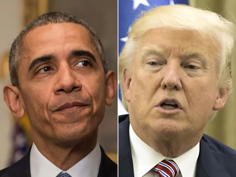 Barack Obama ja Donald Trump