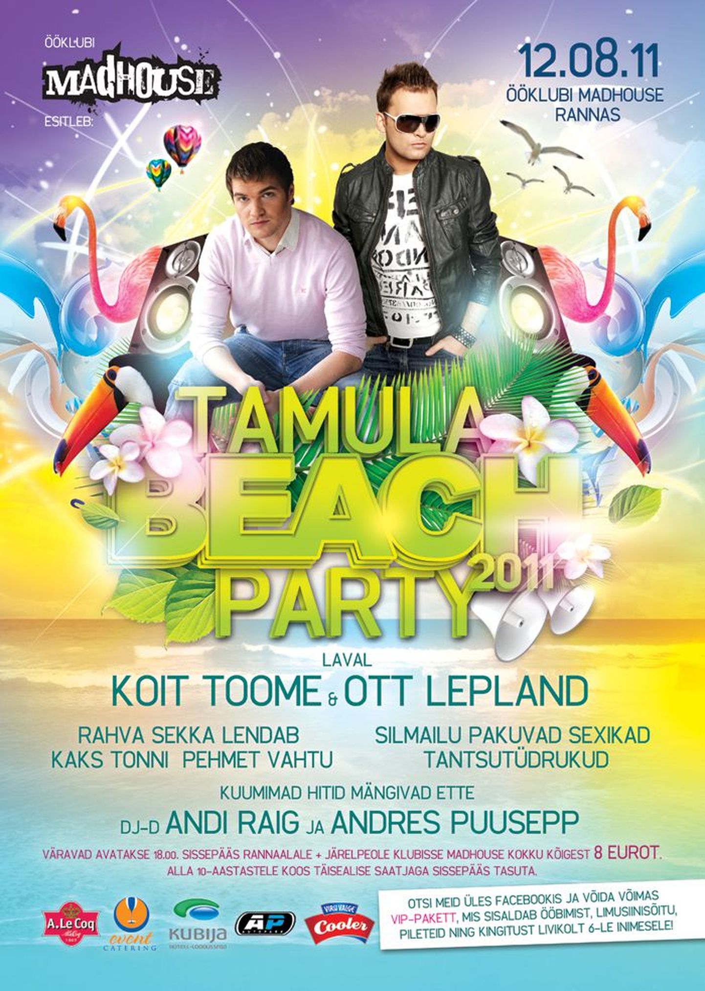 Reedel Tamula Beach Party 2011