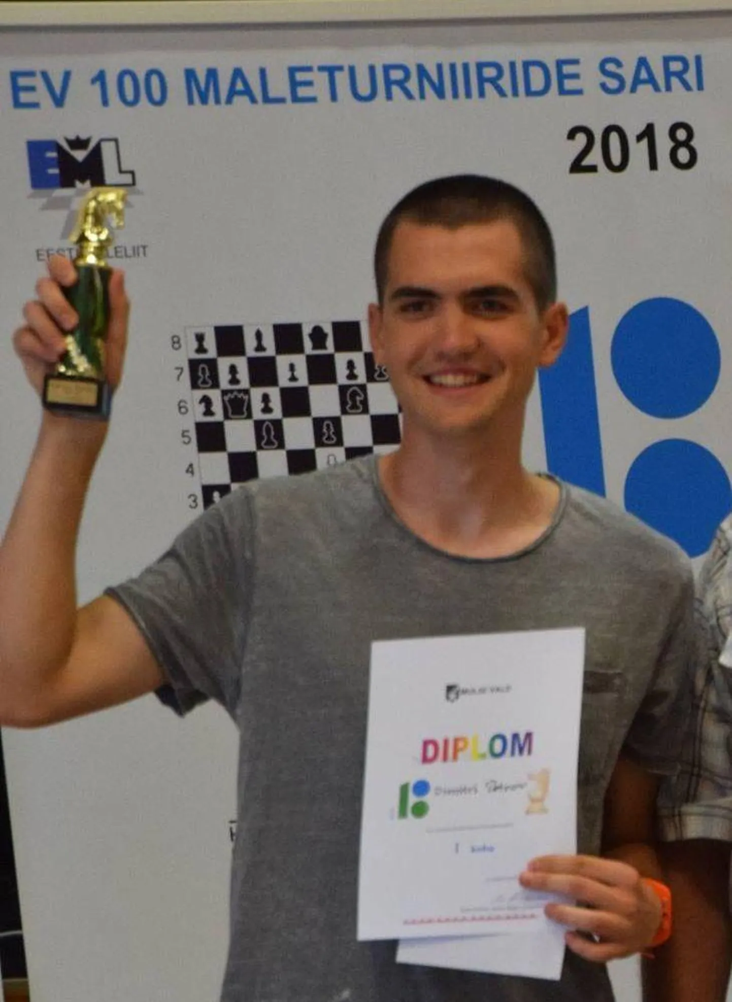 «Karksi ratsu» kiirmaleturniiri võitis Dmitri Petrov.