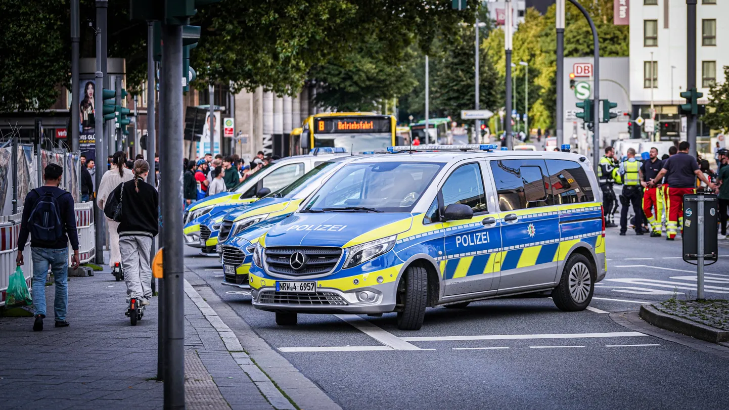 Politseiautod Lääne-Saksamaal