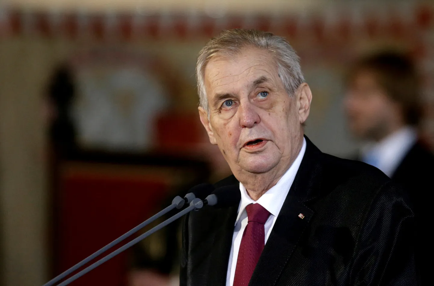 Tšehhi president Miloš Zeman.