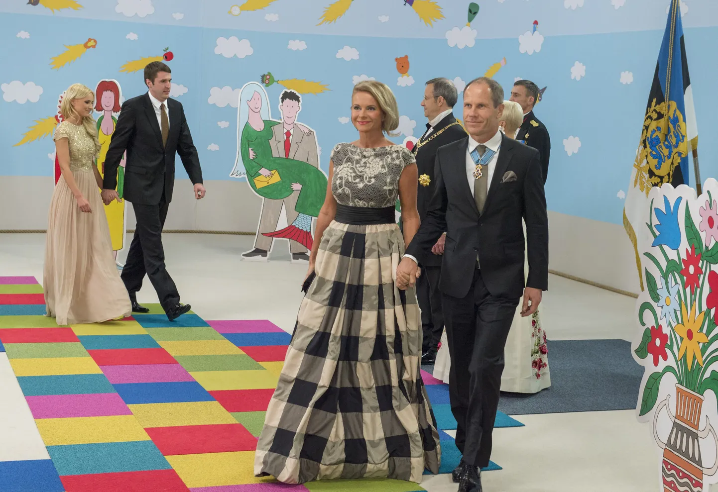 Riigikogu liige Toomas Tõniste ja Ingrid Tõniste