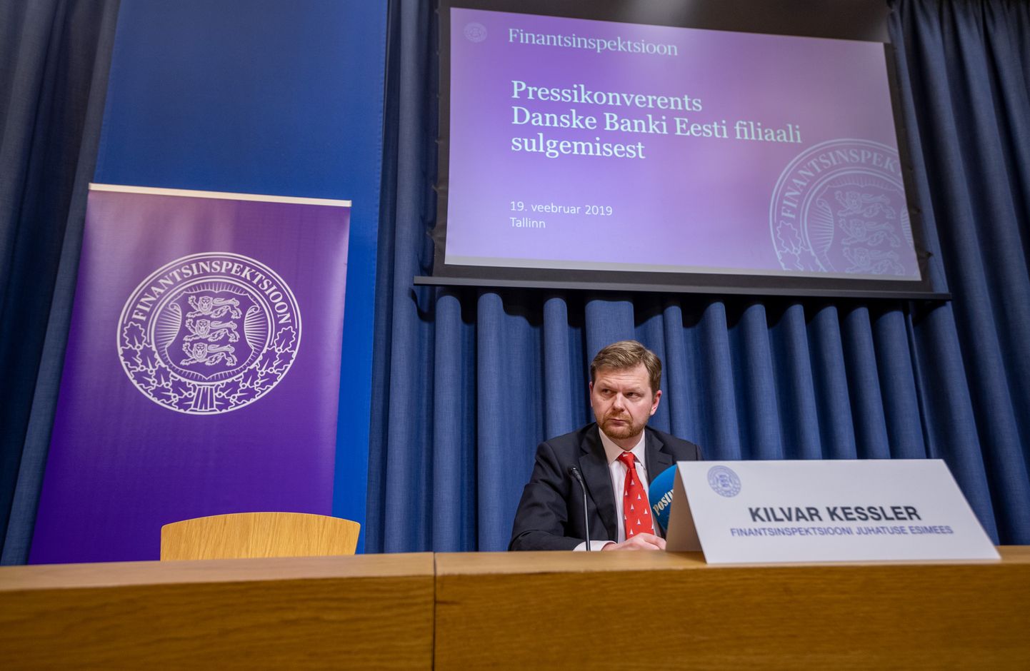 Tallinn, 19.02.2019
Finantsinspektsiooni juht Kilvar Kessler.