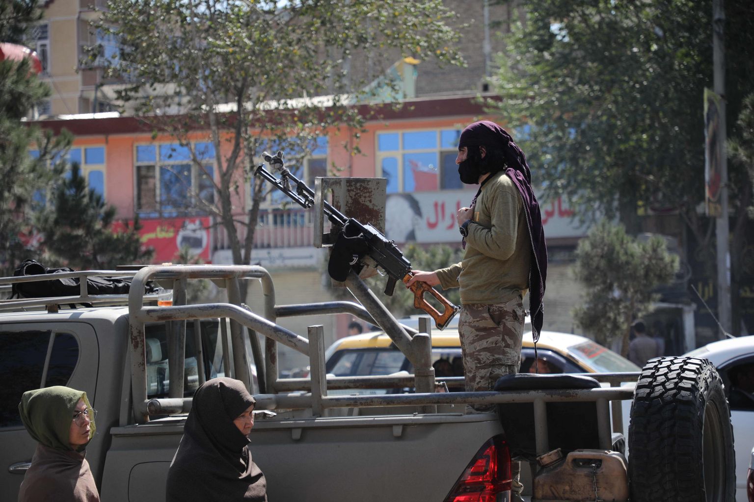 Taliban patrullimas Kabulis. Foto on illustratiivne.
