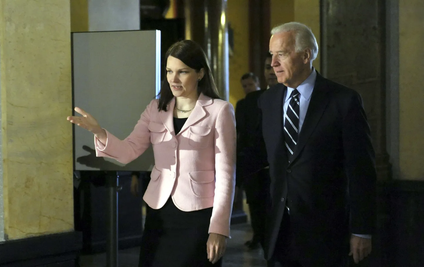 Joe Biden ja Mari Kiviniemi