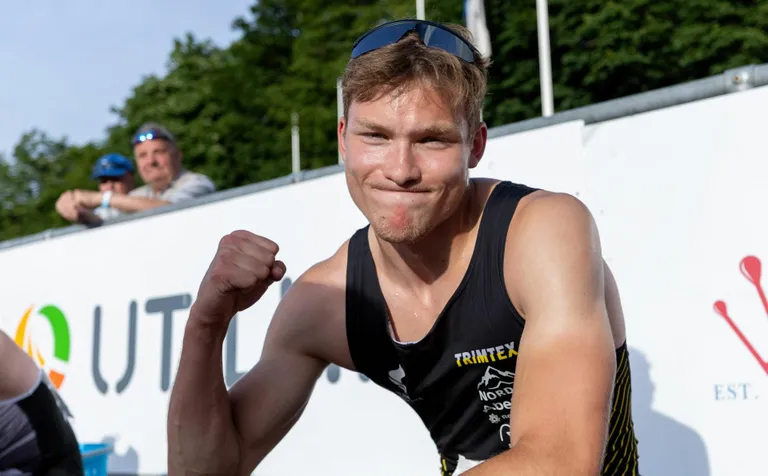 Kümnevõistleja Rasmus Roosleht tuli Eesti meistriks 8026 punktiga.