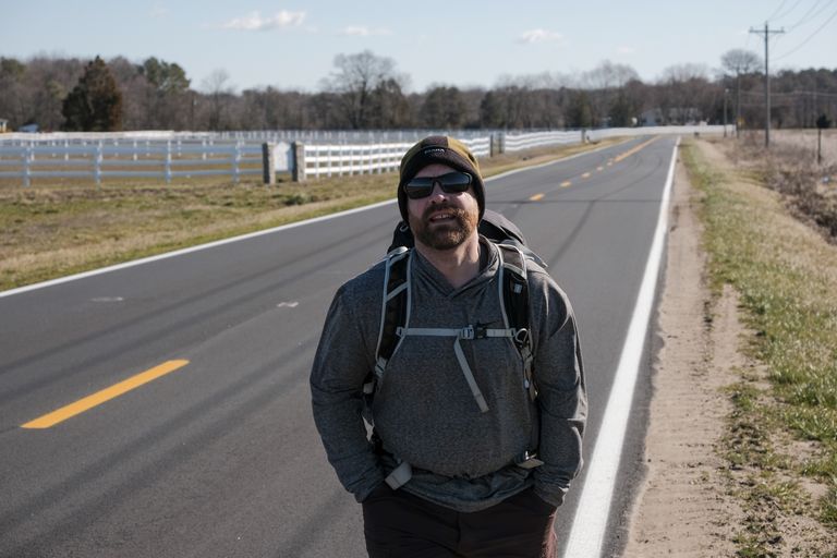 Ameeriklane Dave Whitson liigub enda sõnul 32 kilomeetrit tunnis.