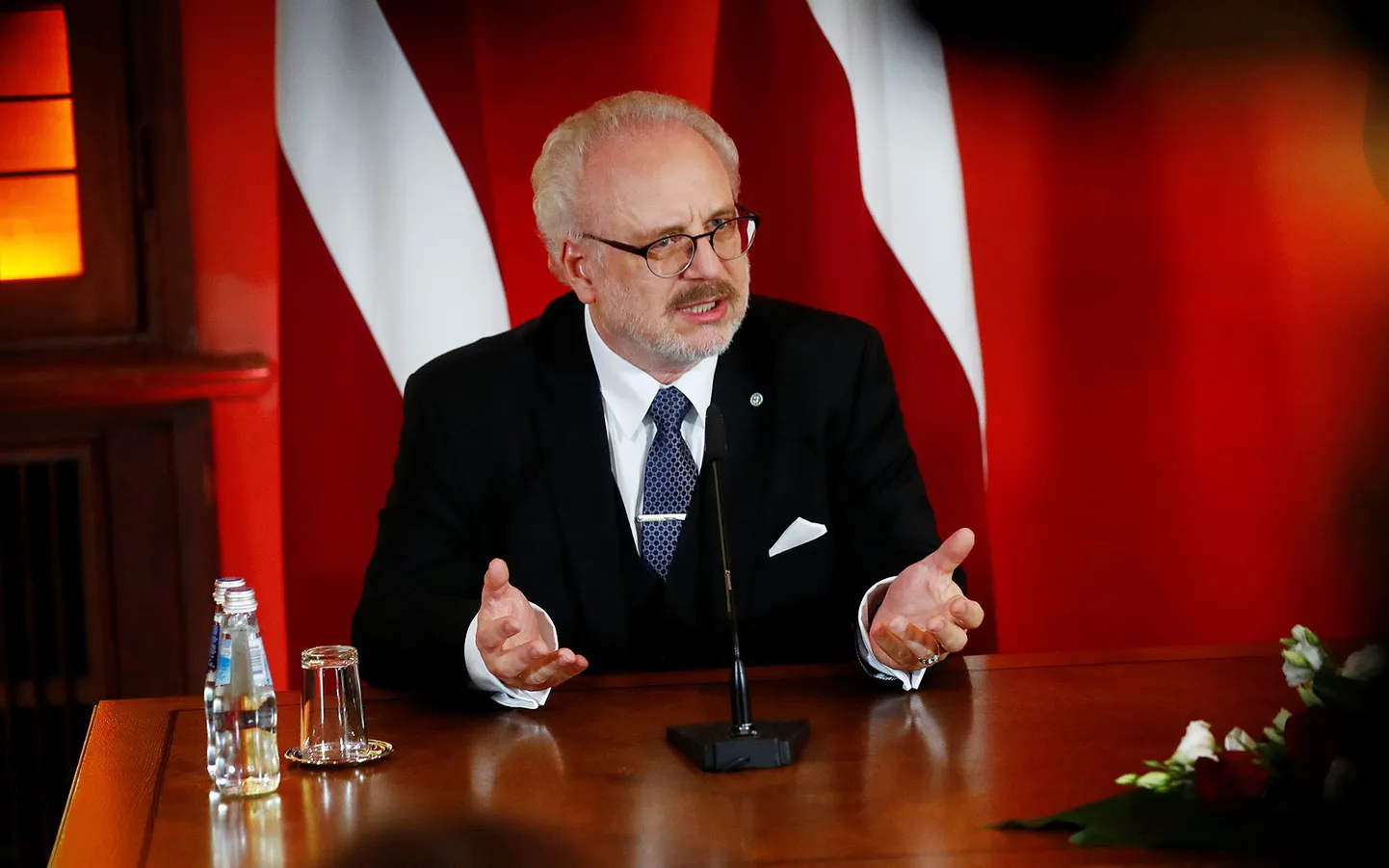 Jaunievēlētais Latvijas prezidents Egils Levits