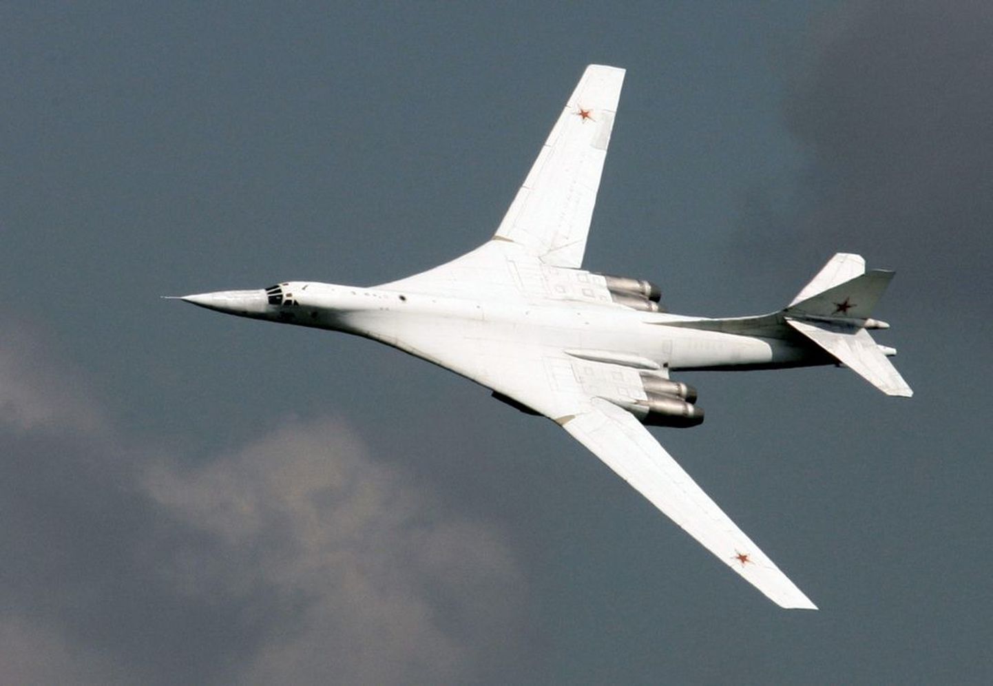 Vene stateegiline pommitaja TU-160.