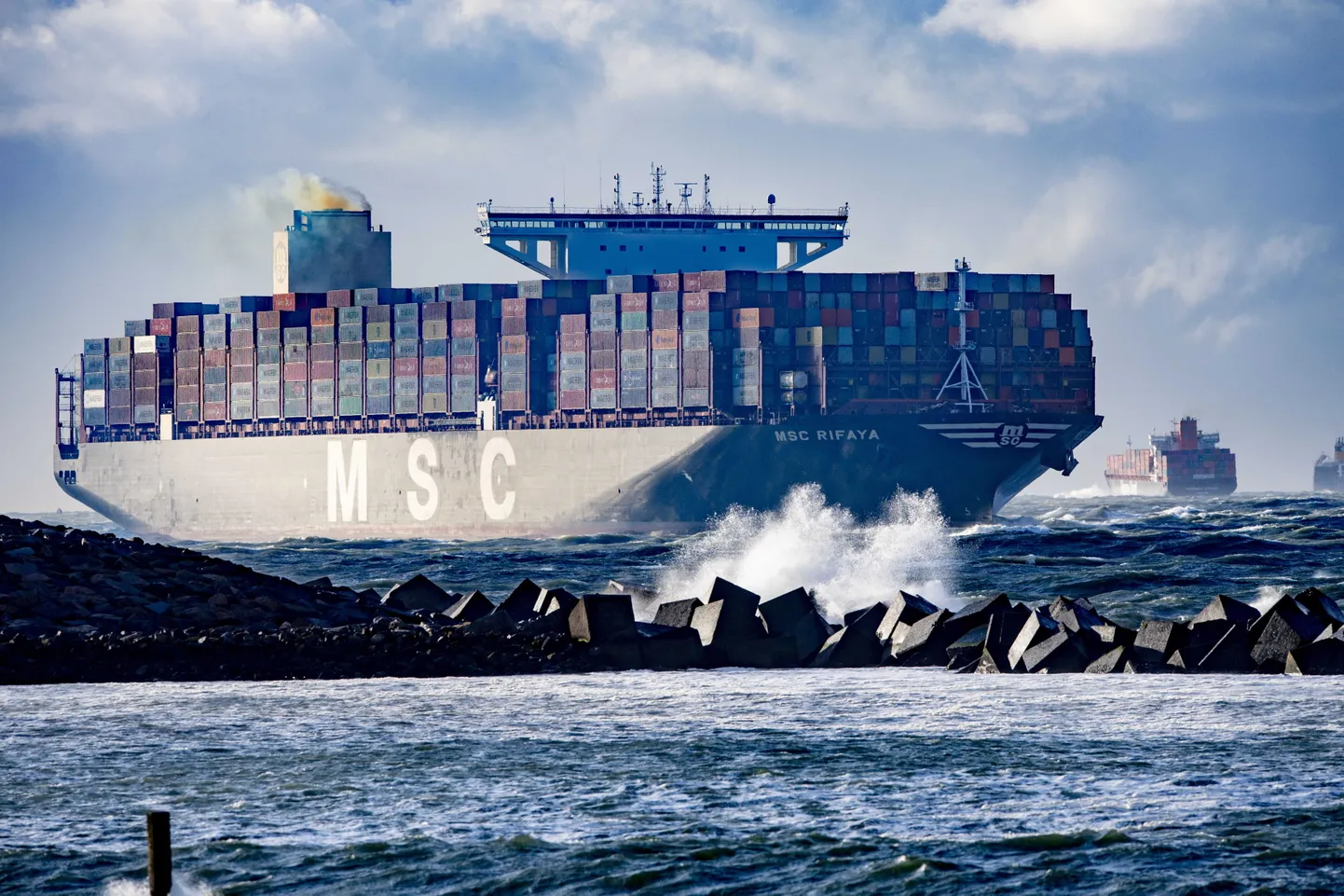 MSC konteinerlaev.