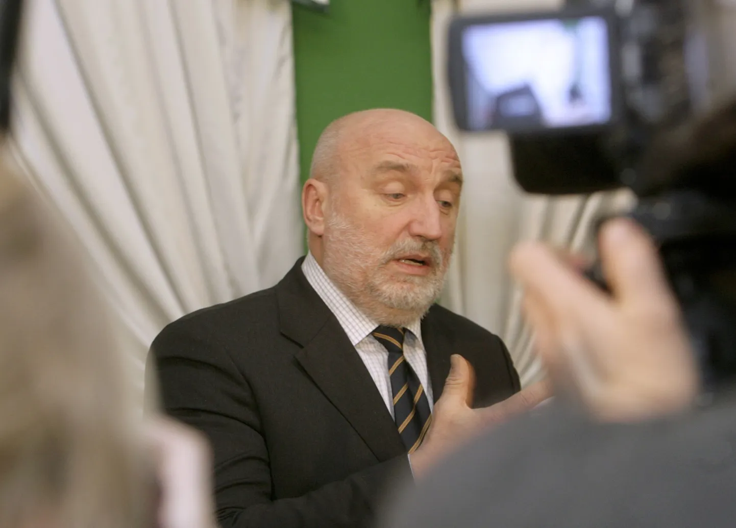 Läti peaminister Ivars Godmanis.