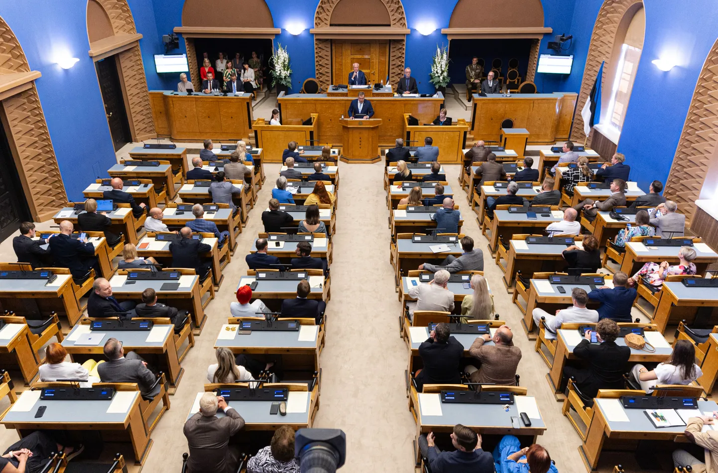 Riigikogu sügisistungjärgu avaistung.