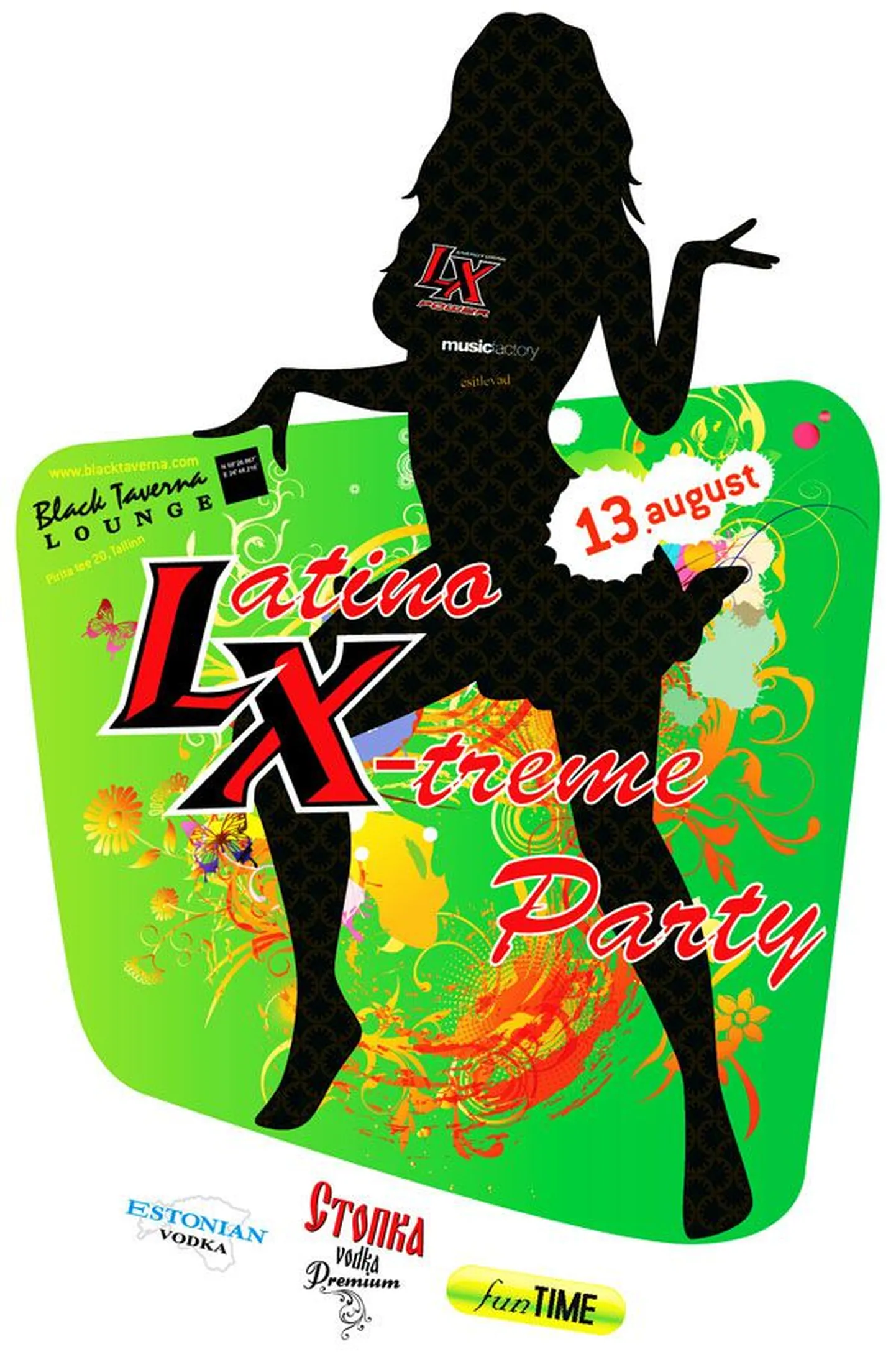 Latino X-treme party 5 juba sel reedel!