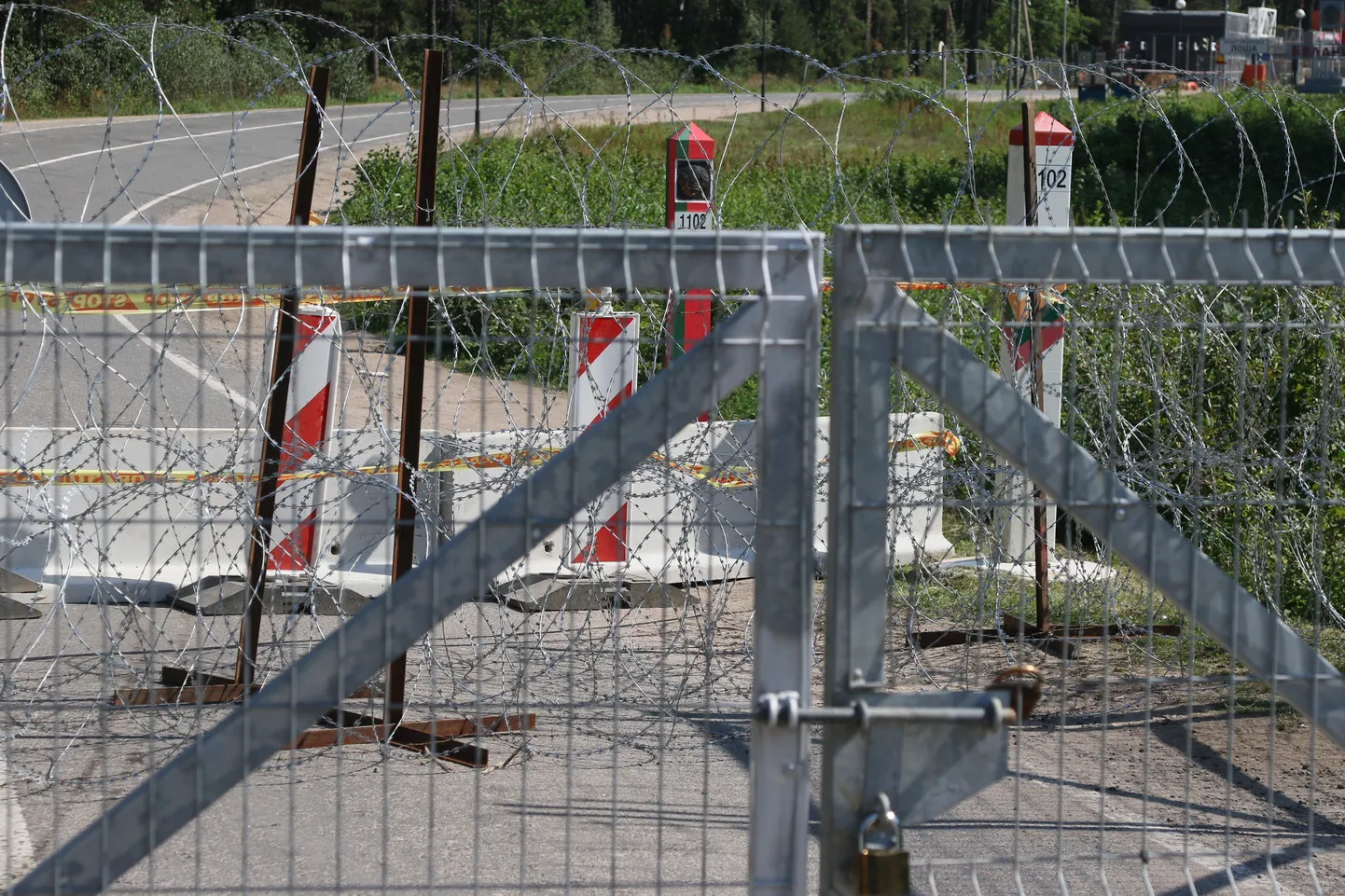 Закрытые пограничные переходы на границе с Беларусью