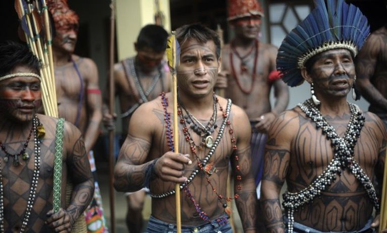 Munduruku cilts indiāņi 