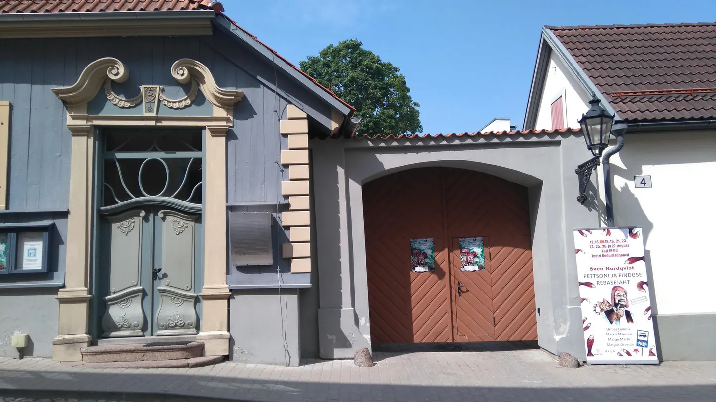 Tartu Mänguasjamuuseumi Teatri Kodu hoovil esietendub suvelavastus.