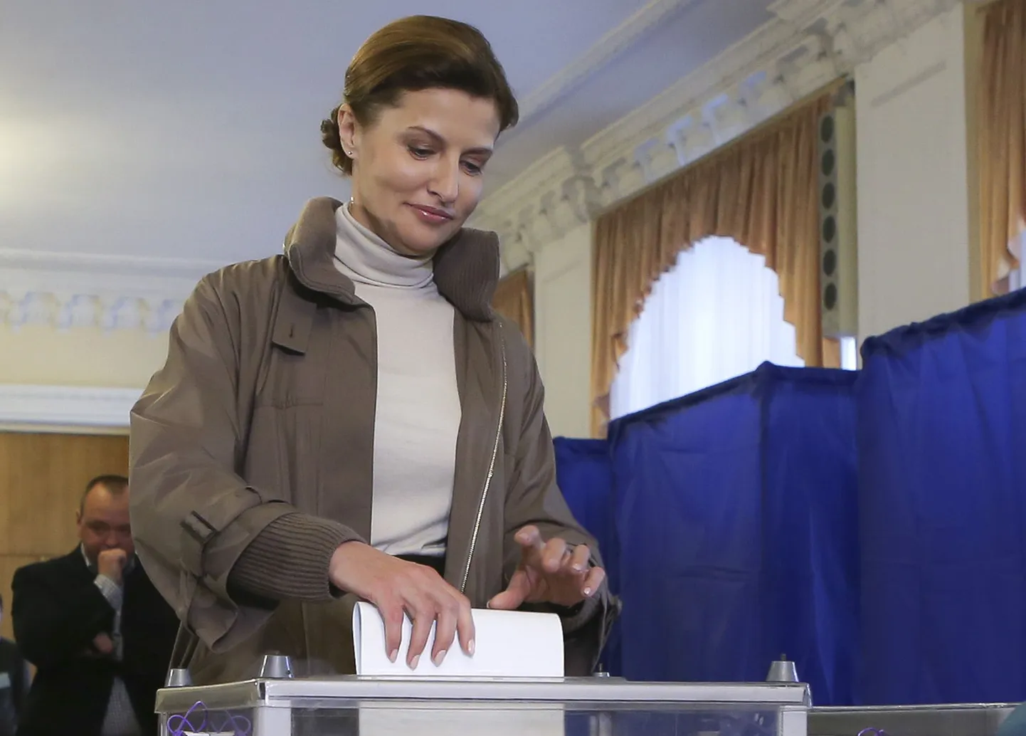 Ukraina presidendi Petro Porošenko abikaasa Marina.