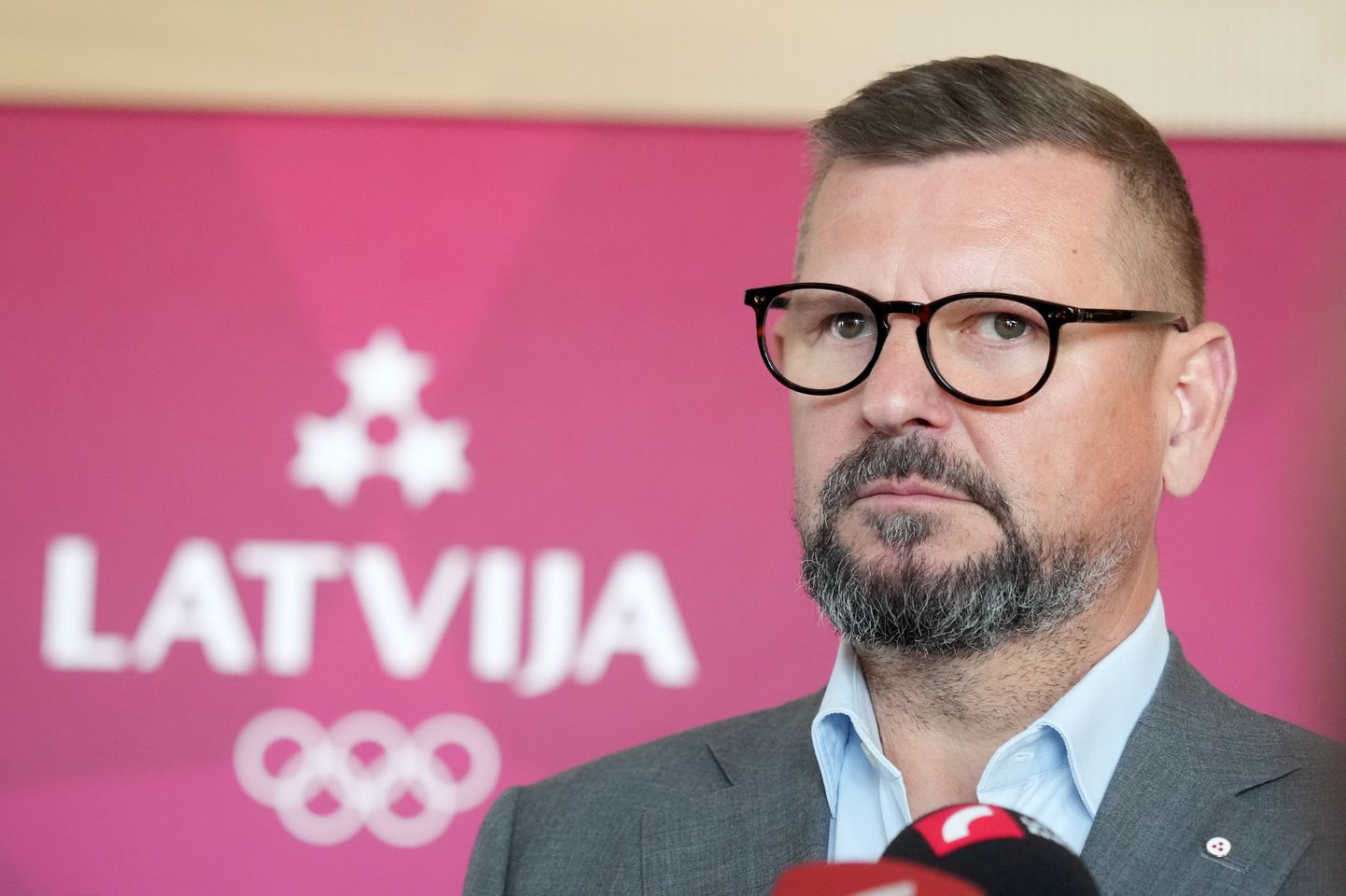 Latvijas Olimpiskās komitejas (LOK) prezidents Jānis Buks