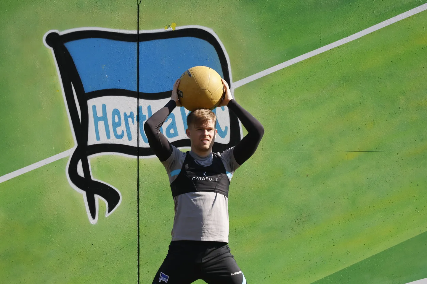 Berlini Hertha mängumees.