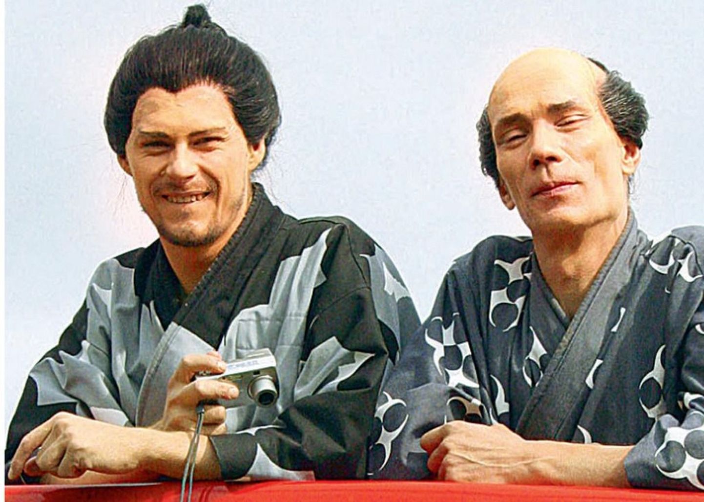 Kaks samuraid  Kikchio (Tambet Tuisk) ja Kyuzo (Rein Oja).