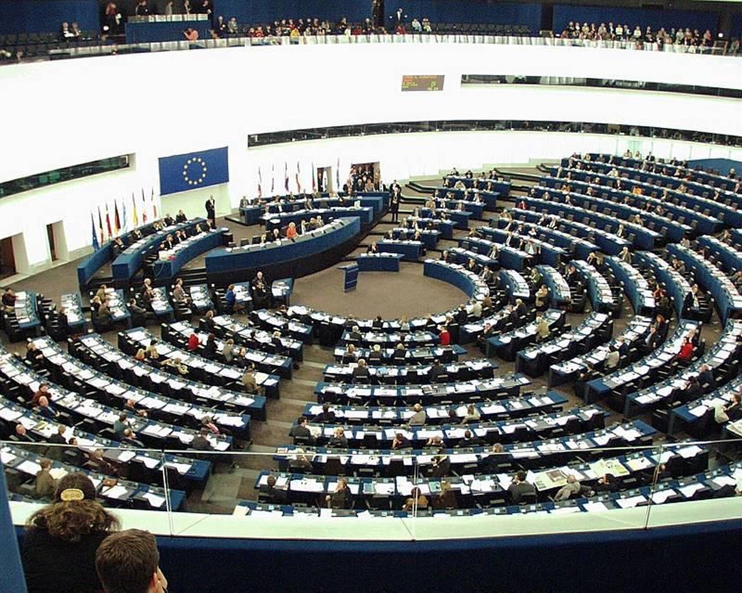Europarlamendi istungite saal.