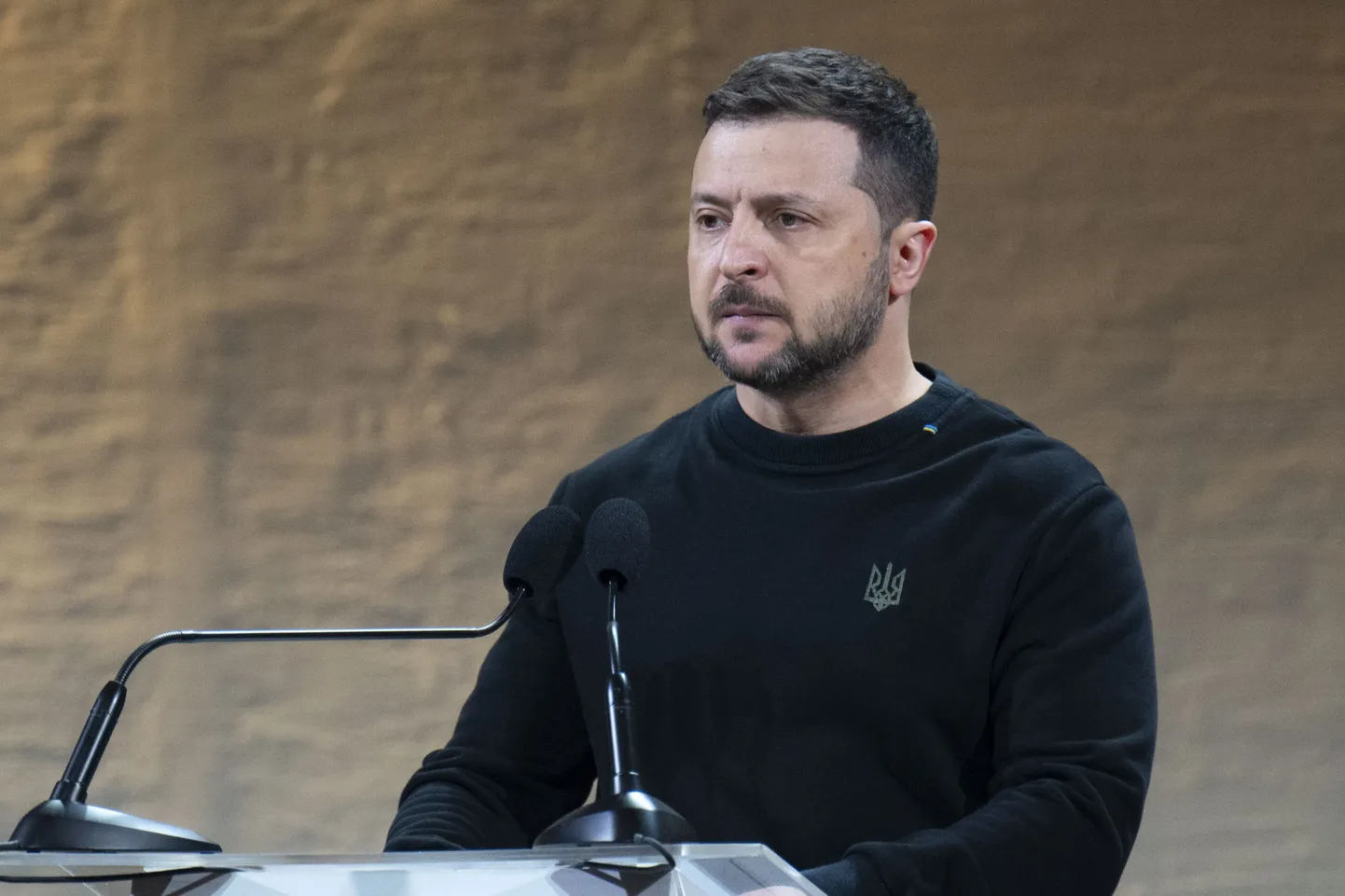 Ukrainia president Volodõmõr Zelenskõi.