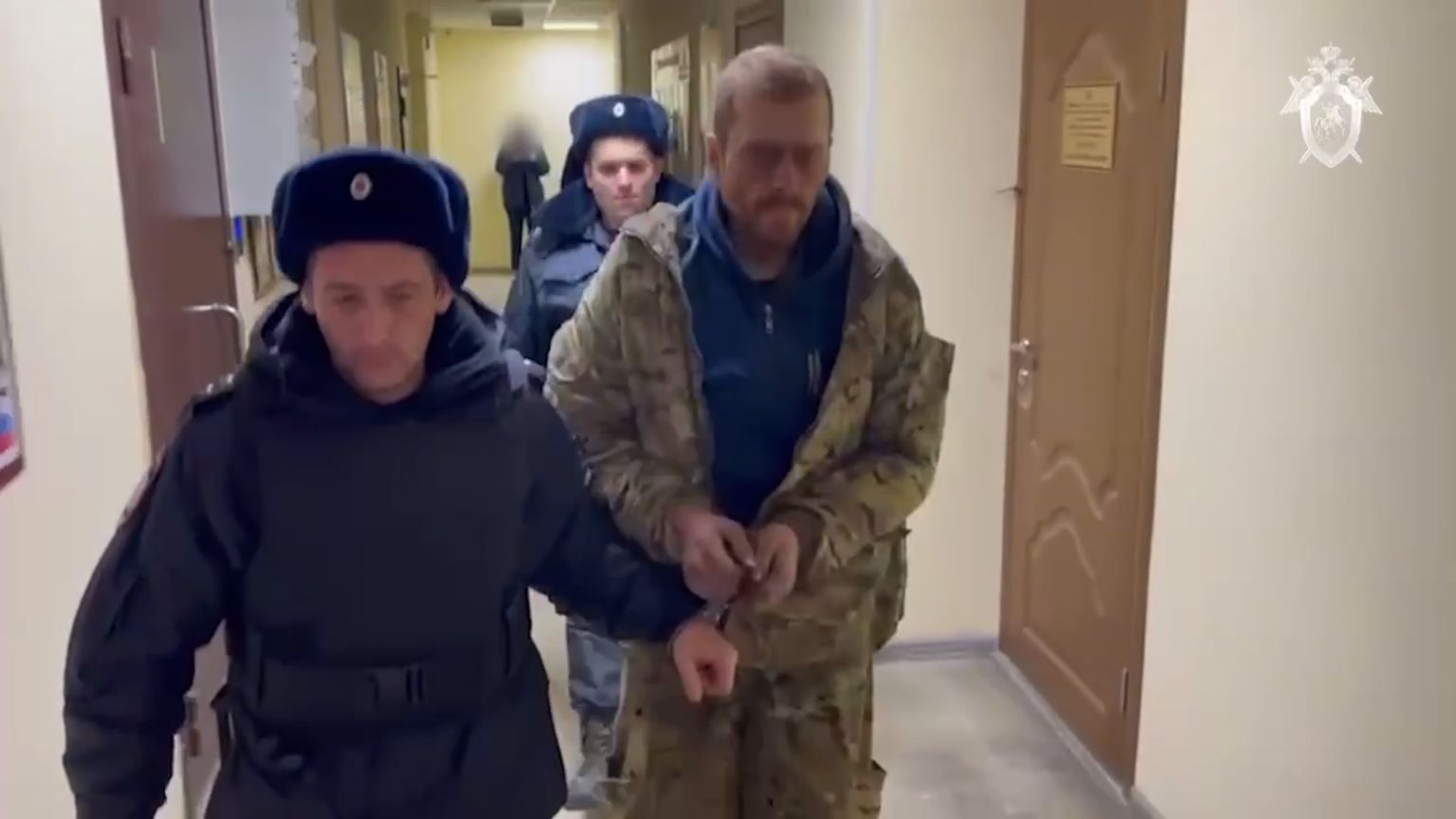 Задержанный Павел Николин, обстрелявший полицейских в Новошахтинске