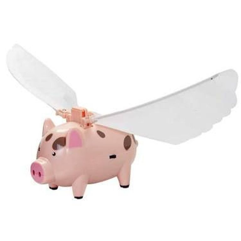 Летающая свинка. Игрушка летающая корова Hamleys. Игрушка летающая Свинка. Игрушка летающая свинья с крыльями. Летающий поросёнок.