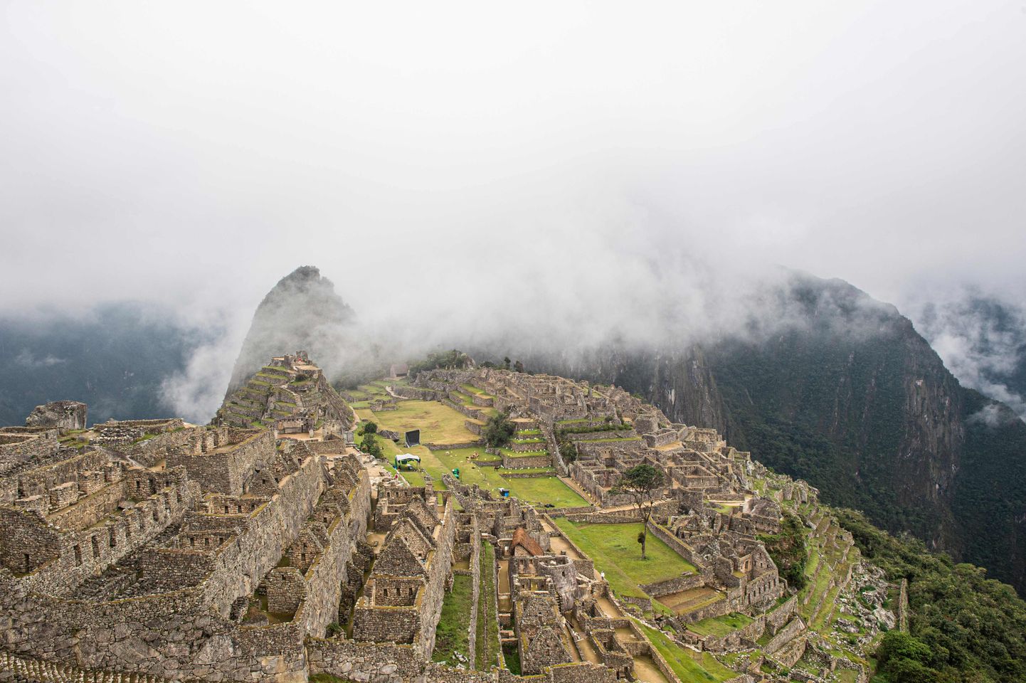 Machu Picchu 2020. aasta novembris.