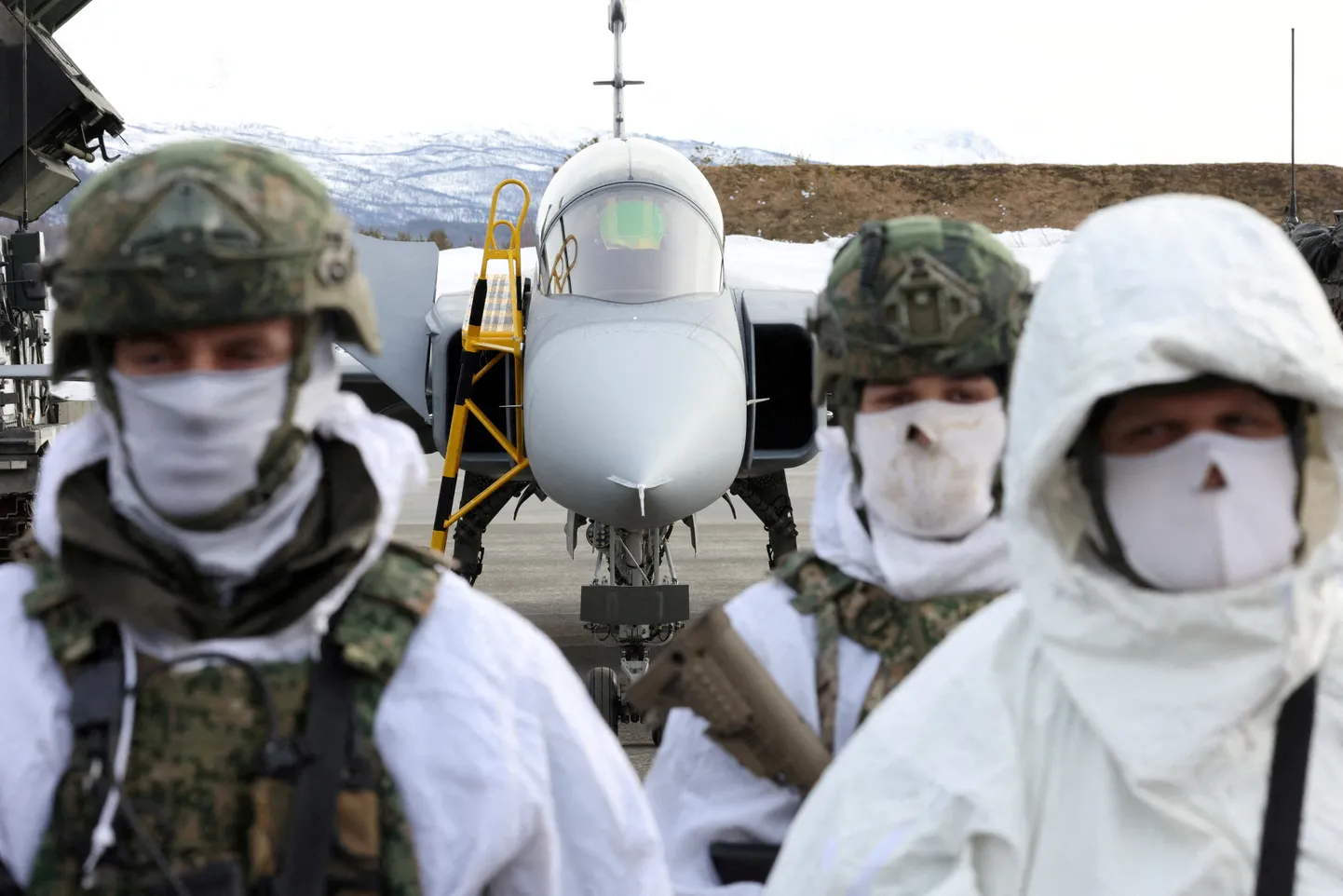 Военные на севере