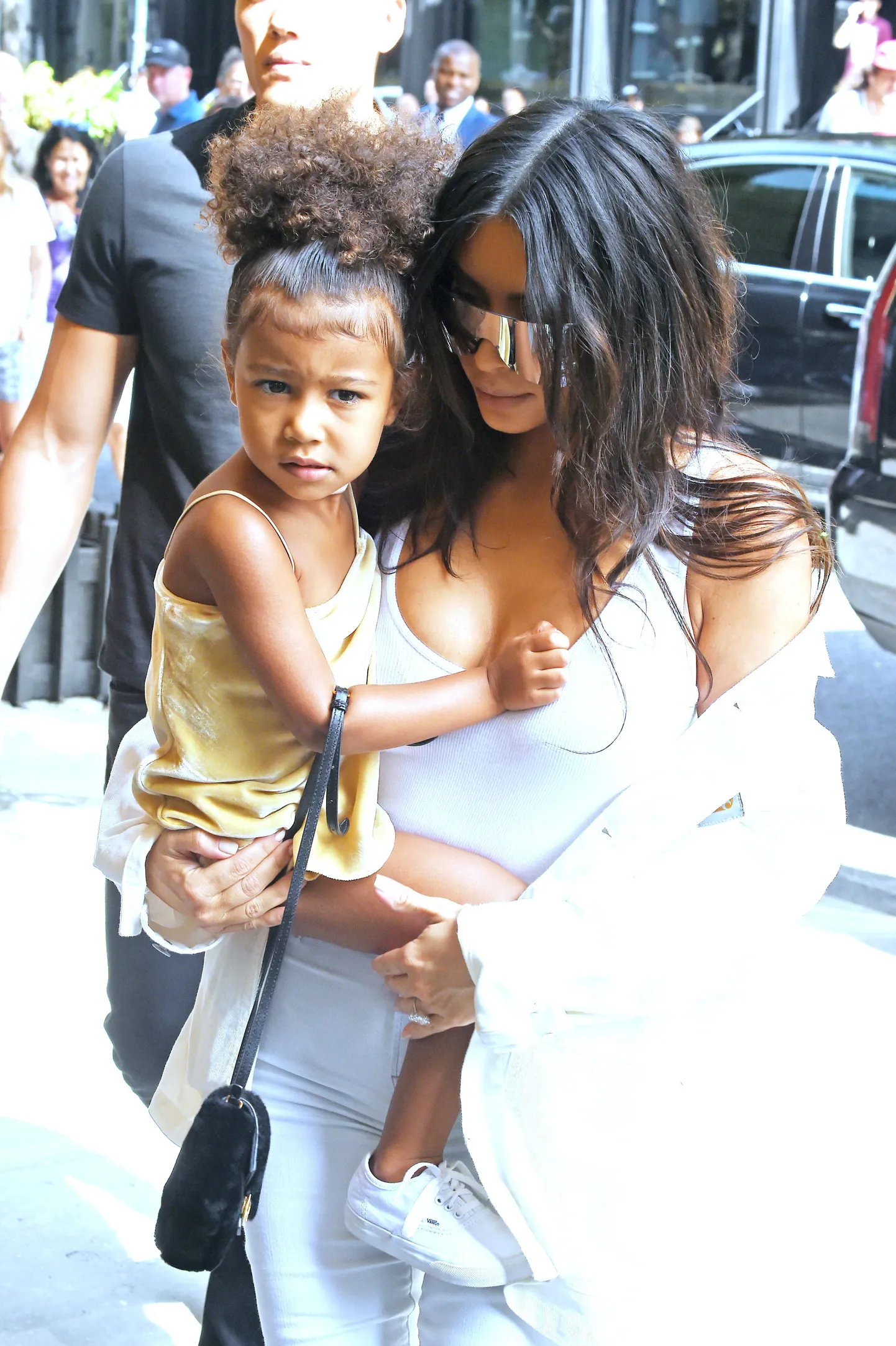 MANHATTAN, NY - SEPTEMBER 02, 2016: Kim Kardashian and daughter North West are seen at there favorite Restaurant Cipriani Downtown on SEPTEMBER 02, 2016 in New York
(Photo By Josiah Kamau / BuzzFoto.com)

Buzz Foto LLC 
httpwww.buzzfoto.com 
1112 Montana Ave suite 80 
Santa Monica CA 90403 
1 310 980 8822 
1 310 691 3888  Local Caption  *** Kim Kardashian, North West
