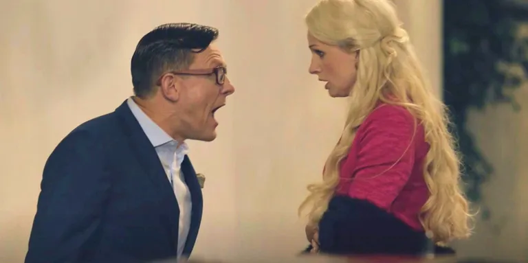 Jan Uuspõld ja Elina Purde filmis «Svingerid».