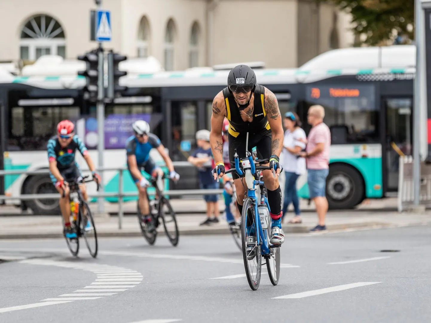 Ironmani Tallinna triatlon 2018. Rattaga sõit.