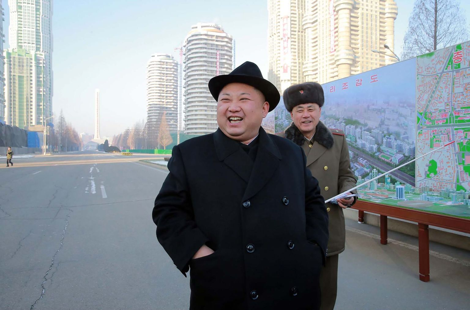 Põhja-Korea juhtkond jäi värske raketikatsetusega rahule.