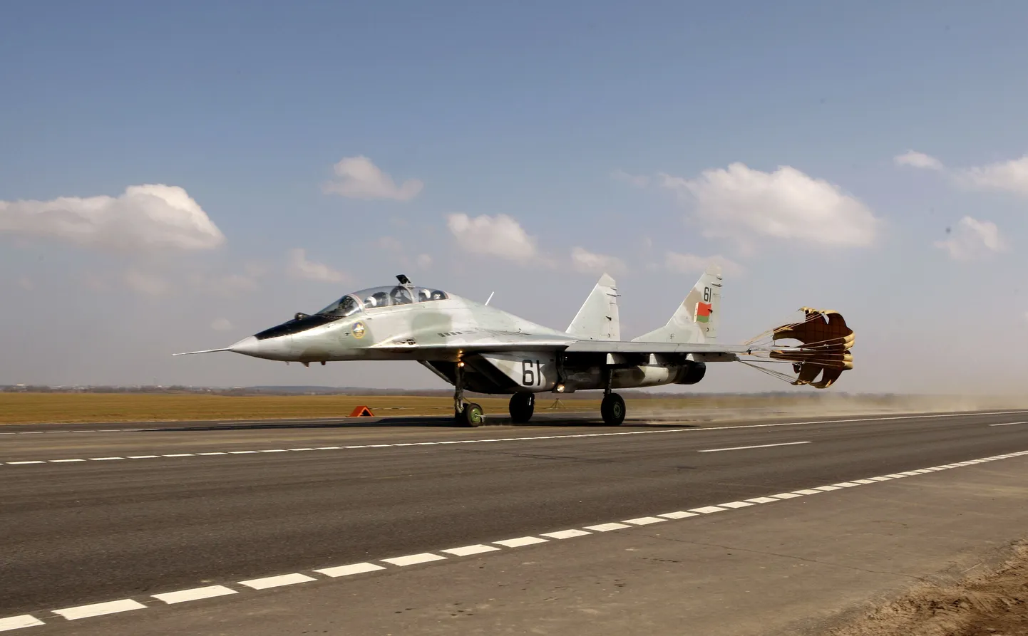 Valgevene õhujõududele kuuluv MIG-29