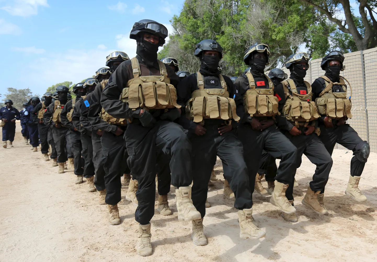 Сомалийская полиция.