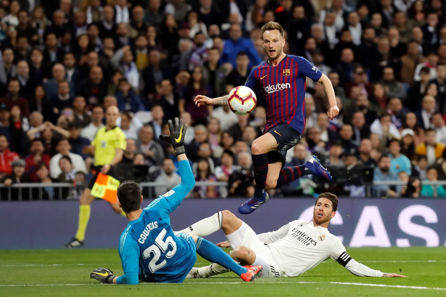 Ivan Rakitic lõi Barcelona võiduvärava.