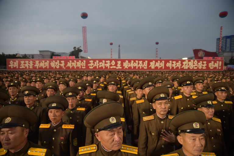 Pidustused Pyongyangis seni võimsaima tuumakatsetuse tähistamiseks.