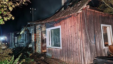 Tartumaal hukkus elumaja tulekahjus inimene