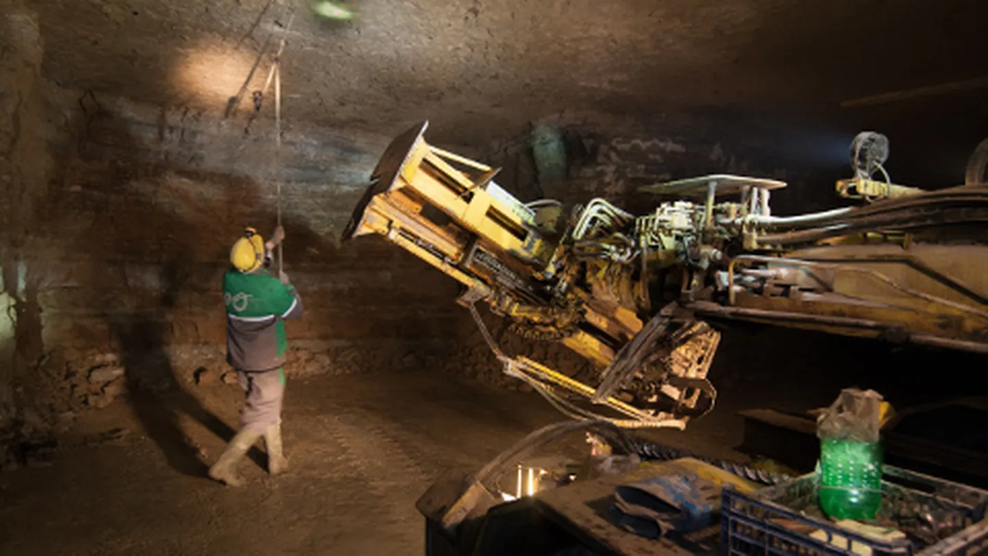 Põlevkivitootmise põhiraskus on praegu Estonia kaevanduse kanda.