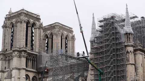 Prantsusmaa president andis alla: vaidlus Notre-Dame restaureerimise üle on lõppenud