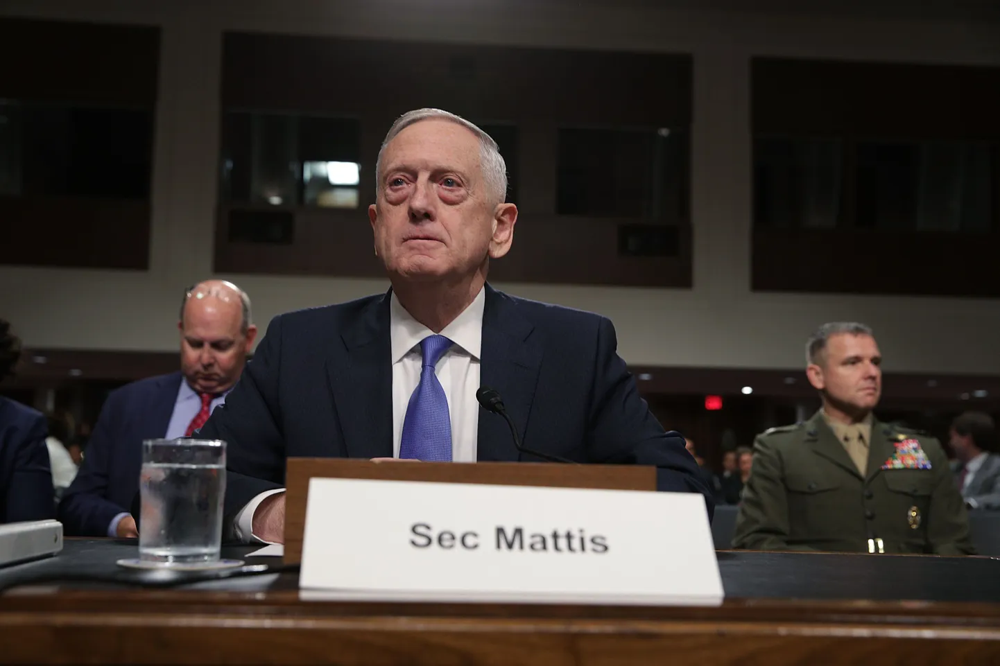 USA kaitseminister Jim Mattis senatikomitees aru andmas.