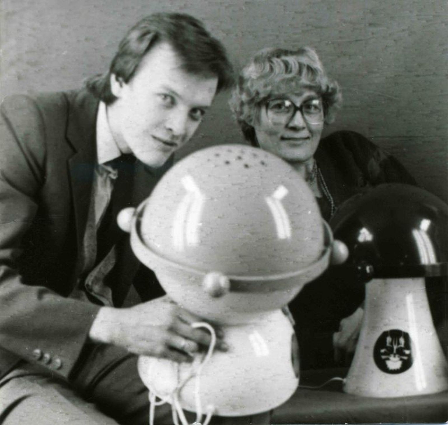 Riho Vahtra ja Kirsti Metusala 1980. aastate teisel poolel.