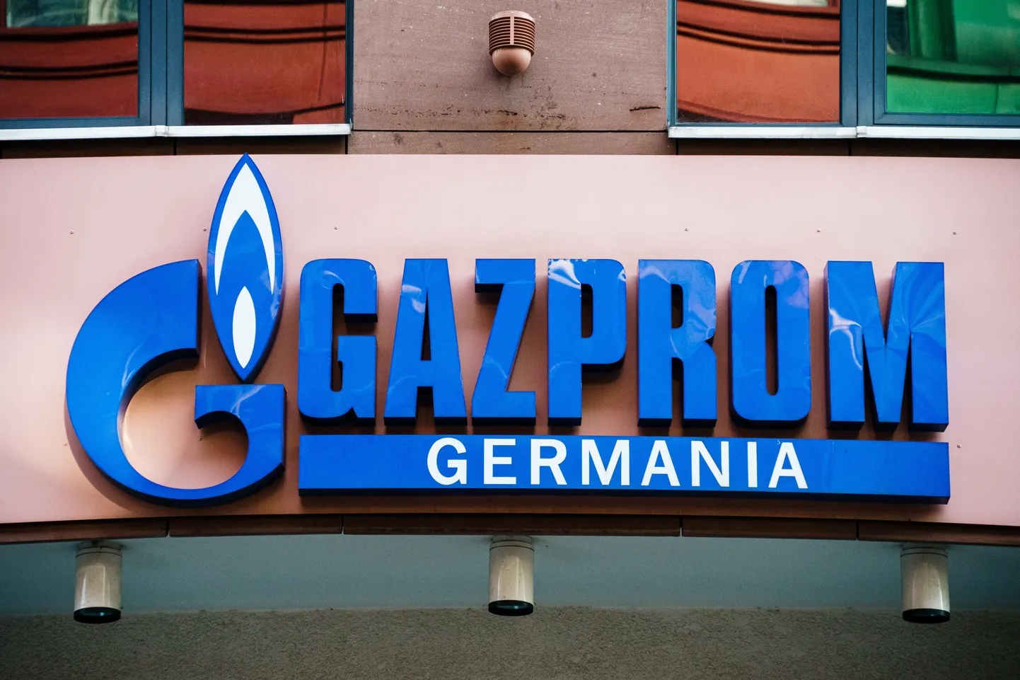 Vācijas holdingkompānija "Gazprom Germania" logo.