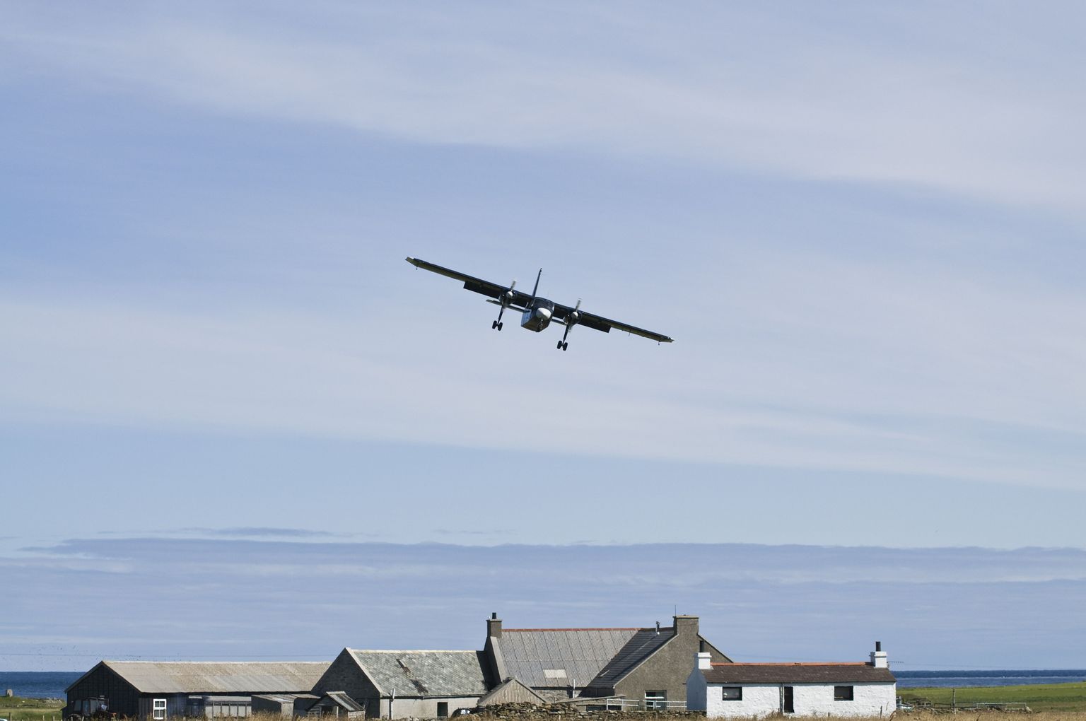 Loganairi Britten Norman
Islander lennuk lennul