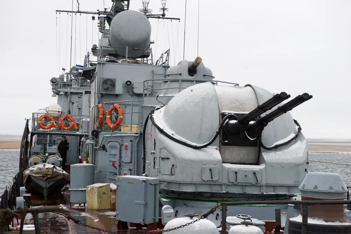 Musta mere laevastiku allveetõrjelaev Aleksandrovets.