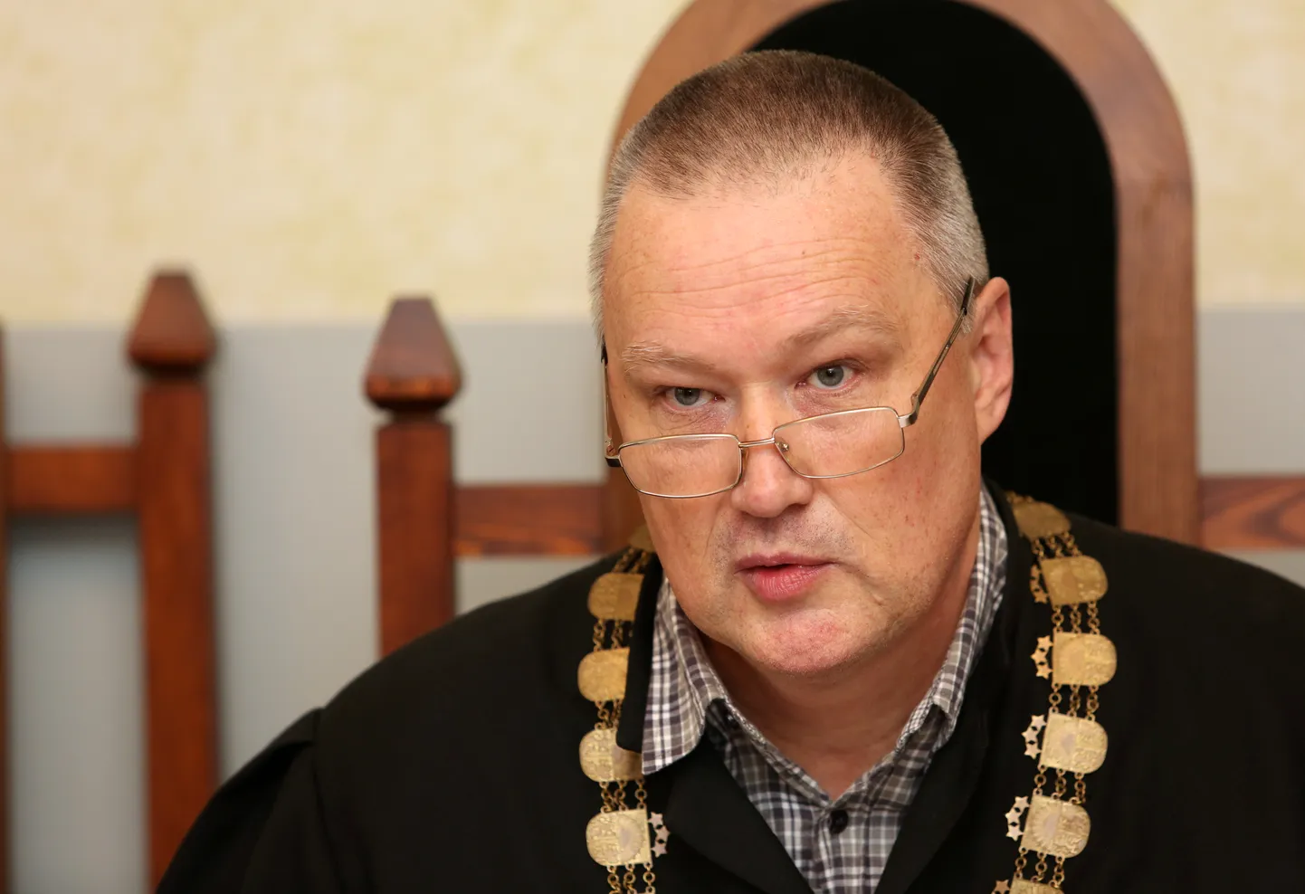 Limbažu tiesas tiesnesis Kārlis Jansons