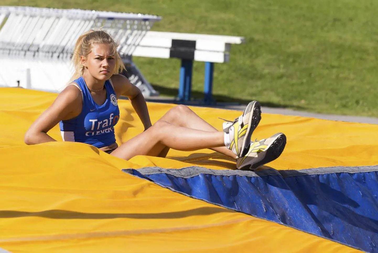 «TV 10 olümpiastarti» Viljandimaa neljandal osavõistlusel oli üks edukamaid sportlasi Paalalinna kooli õpilane Jane Roosimägi, kes võitis tütarlaste vanemas grupis palliviske ja 600 meetri jooksu ning oli kettaheites teine.